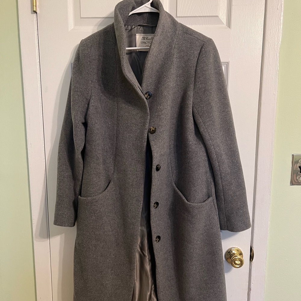 Aritzia Wilfred Cashmere/Wool Cocoon Long Coat size Medium